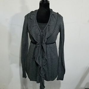 2 for 1! Sweater with sequin tank